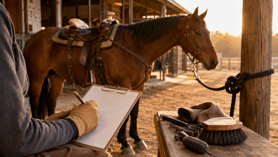 The Barn Note That Saves Tomorrow’s Ride