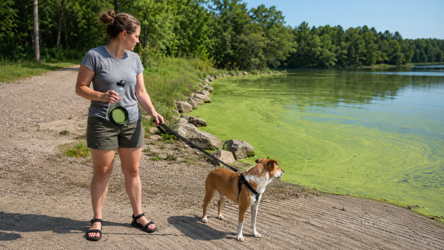 Blue-Green Algae and Dogs: What to Do Before Lake Day