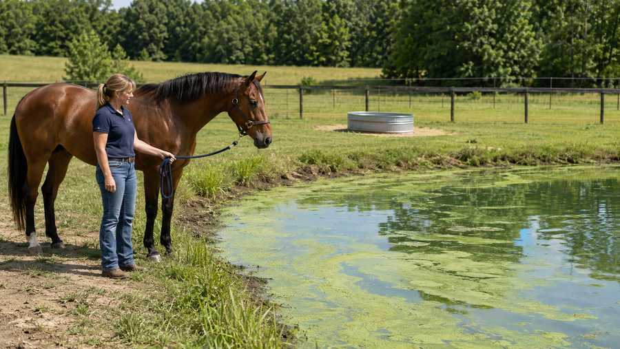 Blue-Green Algae and Horses: Pond, Trough & Stock-Tank Safety