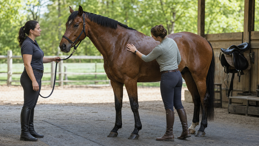 Horse Muscles Quivering After Work? What to Check