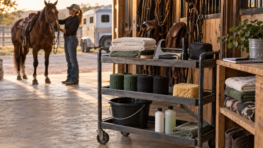 What Should Be in a Horse Recovery Station? Barn and Trailer Checklist