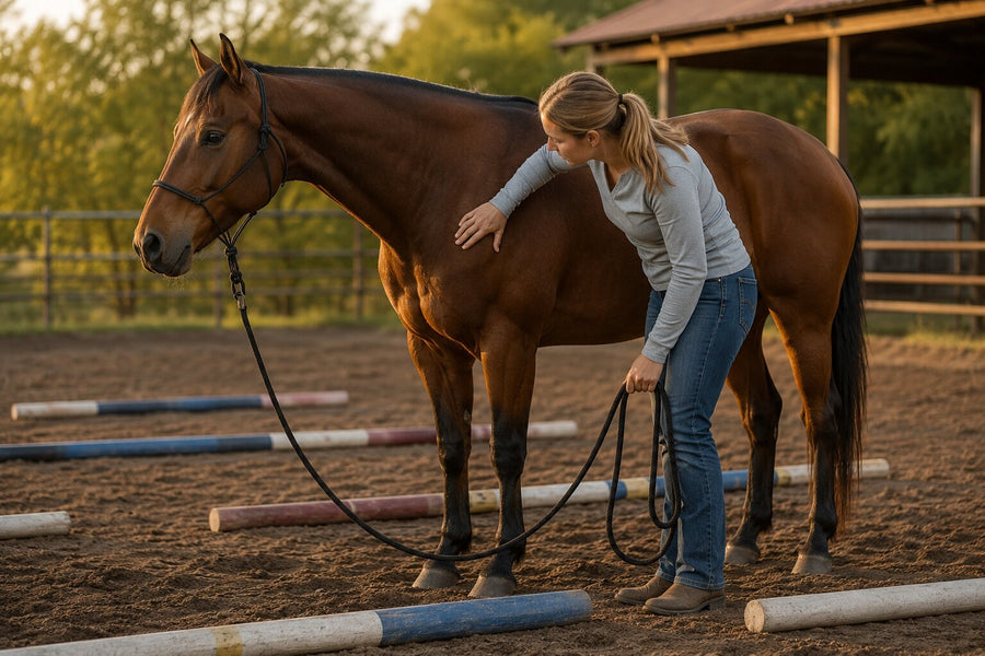 Horse Shoulder Sore After Pole Work? What to Check