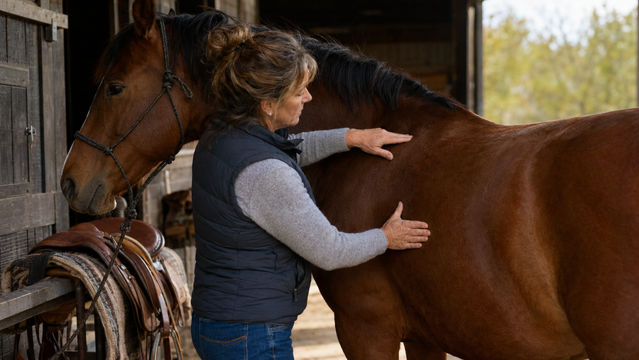 Horse Sore Over the Withers After a Long Ride? What to Check