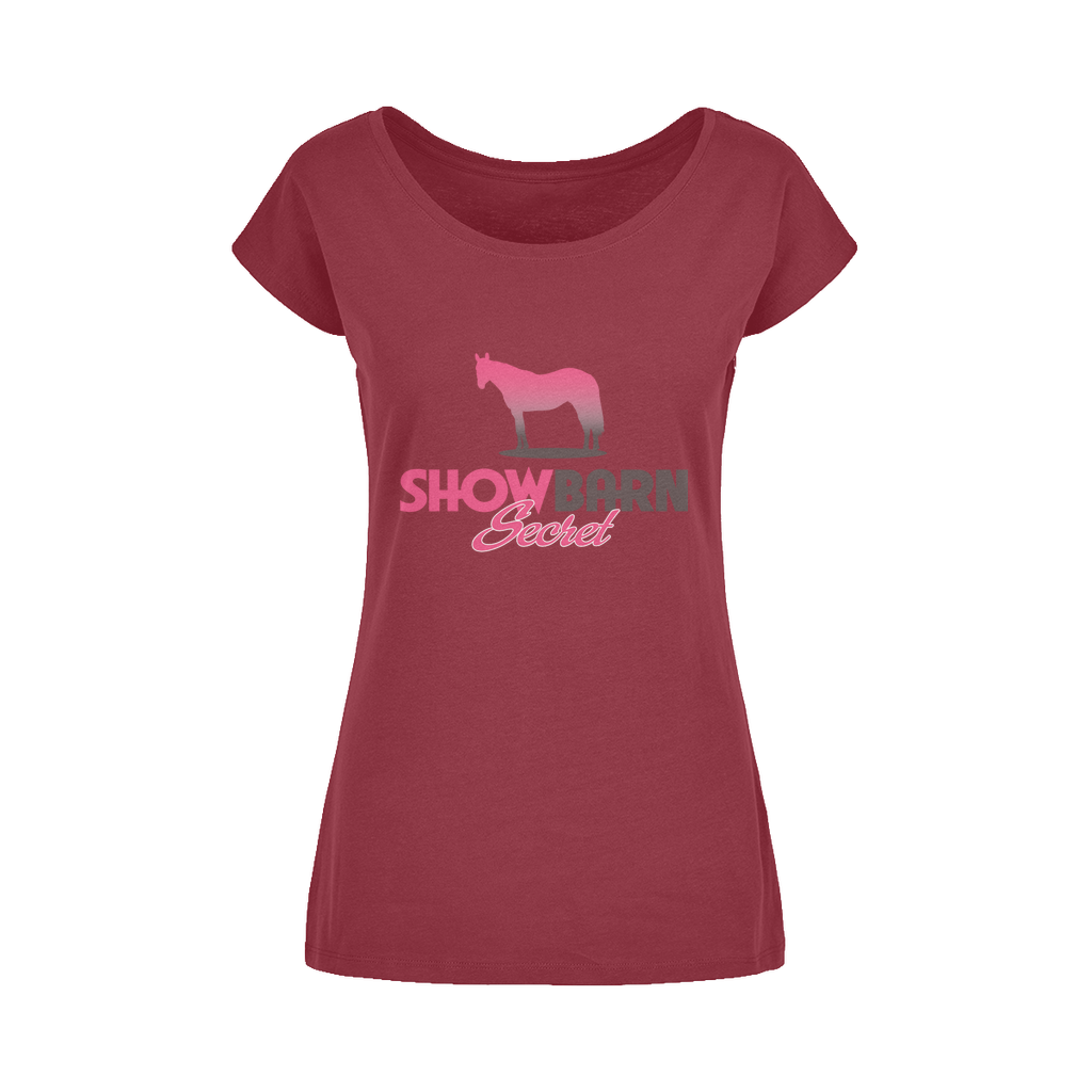 ShowBarn Secret Wide Neck Womens T-Shirt XS-5XL
