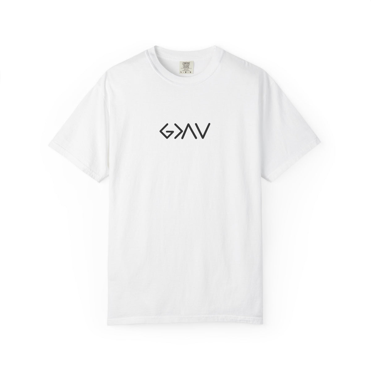 “God Is Greater” Heavyweight Garment-Dyed Tee
