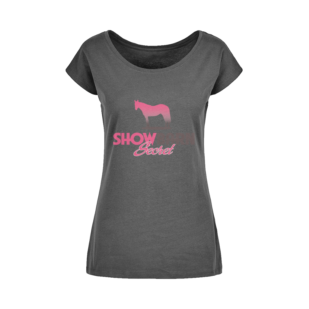 ShowBarn Secret Wide Neck Womens T-Shirt XS-5XL