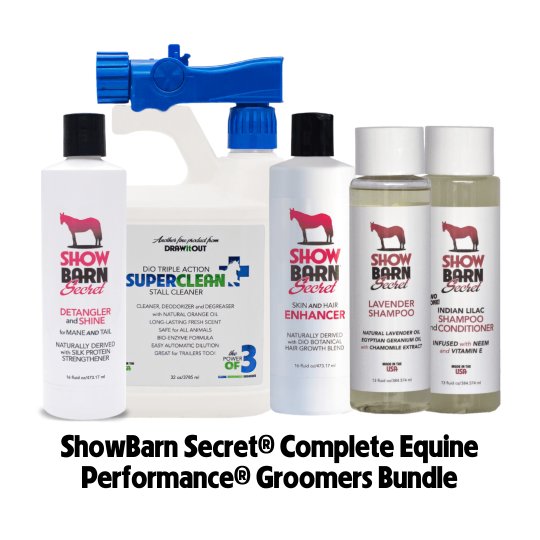 ShowBarn Secret® Complete Equine Performance® Groomers Bundle - Draw it Out®