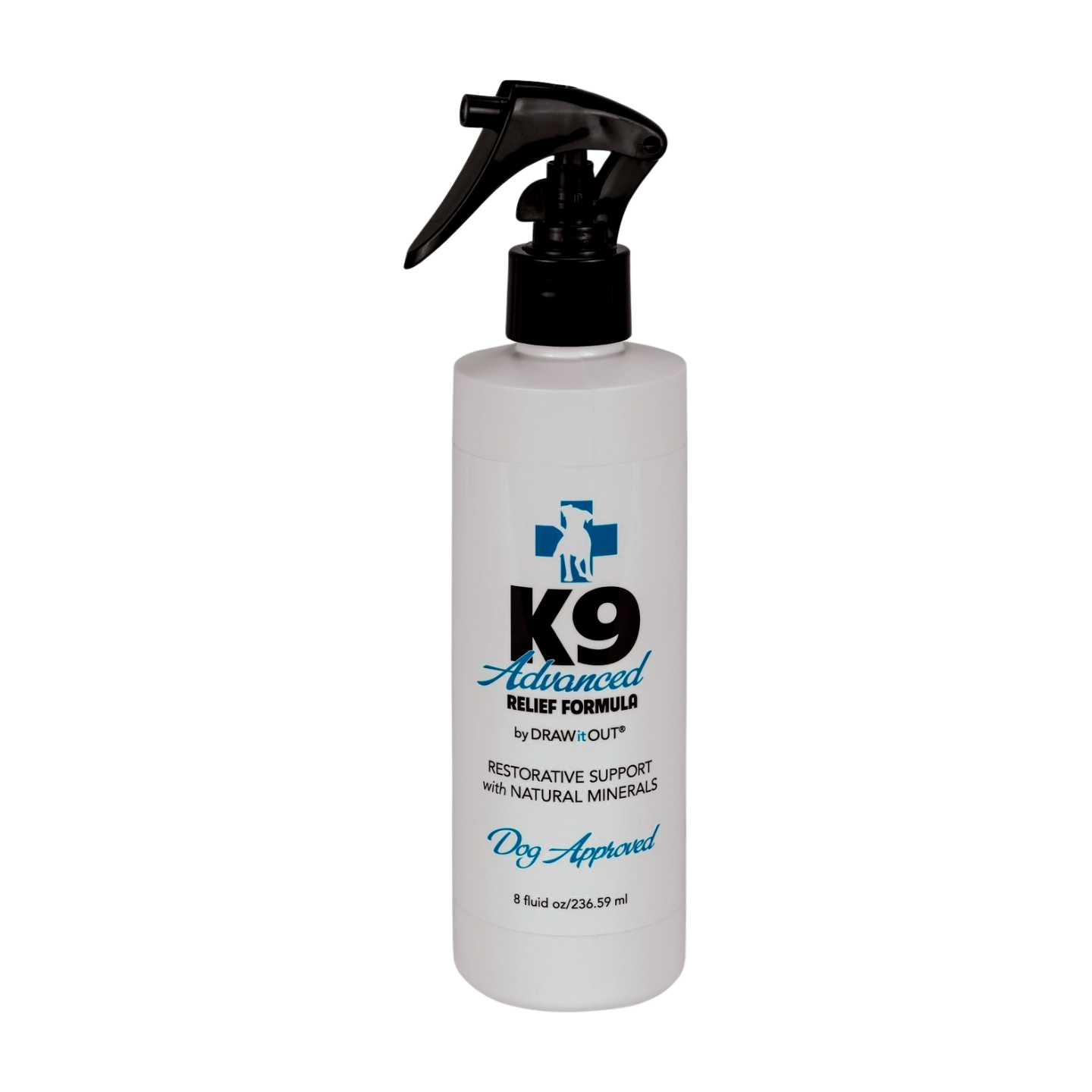 Draw It Out® K9 Advanced Relief Spray for dog care after boarding or daycare