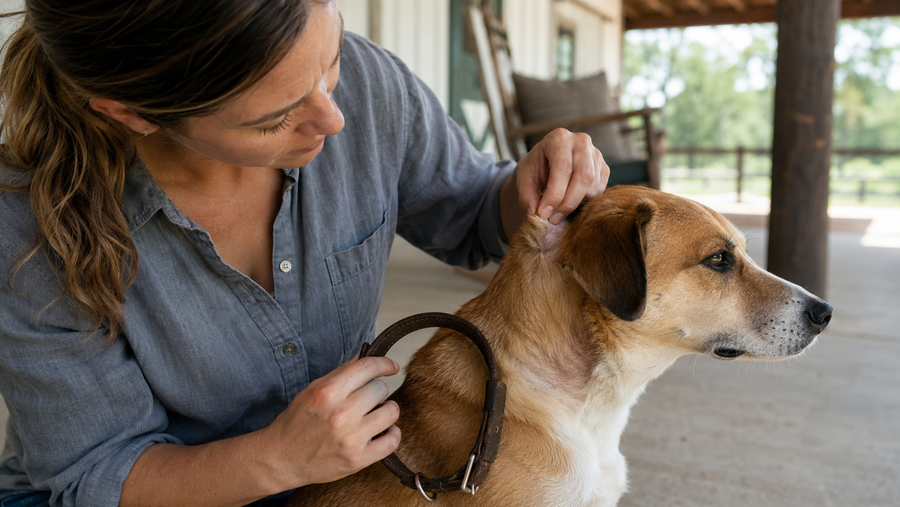 Dog Collar Line Irritation? What to Check Under the Collar