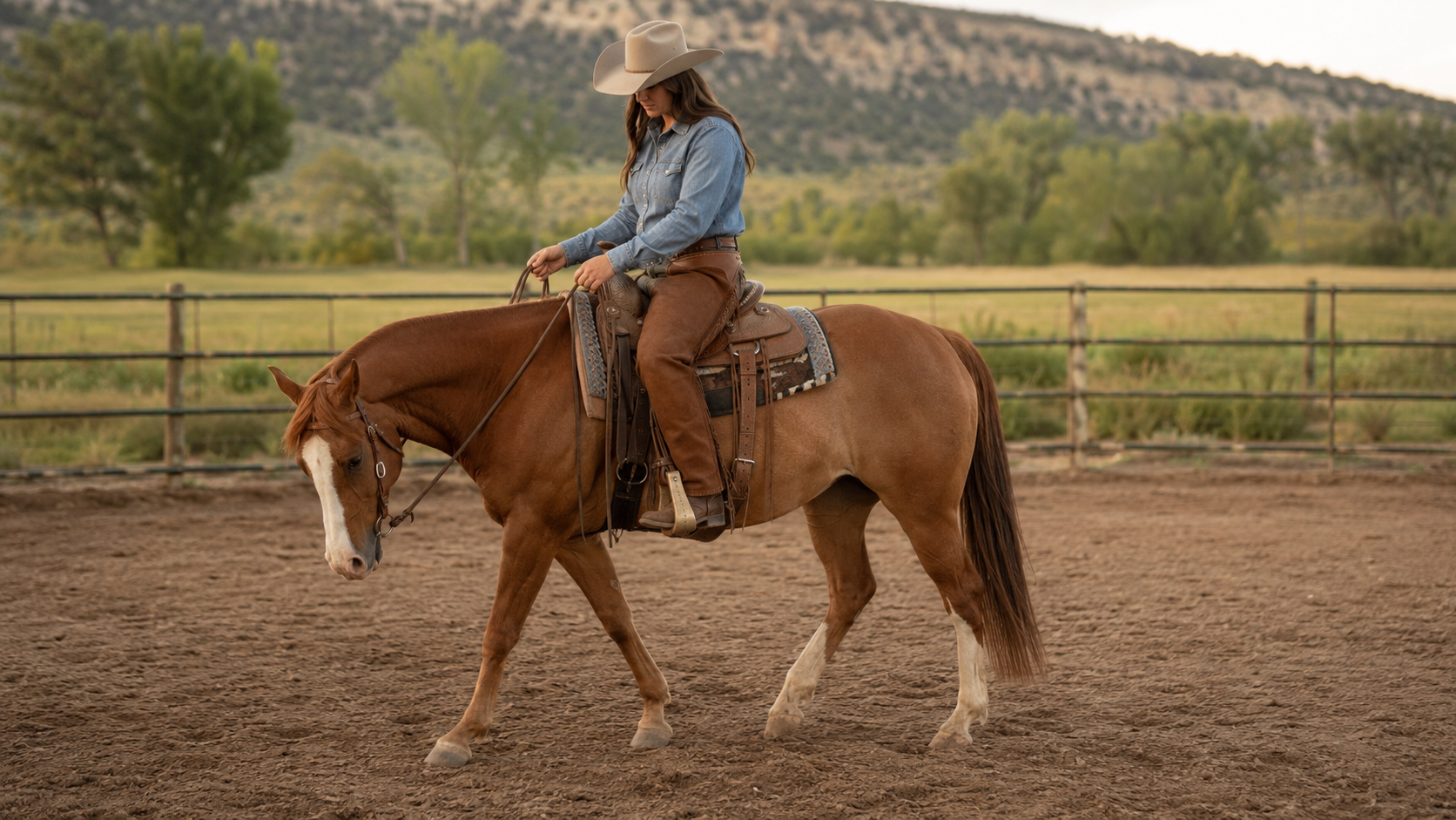 Rider reassessing a horse that feels heavy in the hand