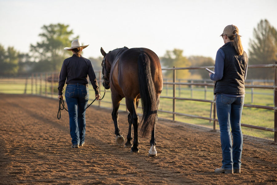 Horse Hind End Weak After a Hard Week? What to Track