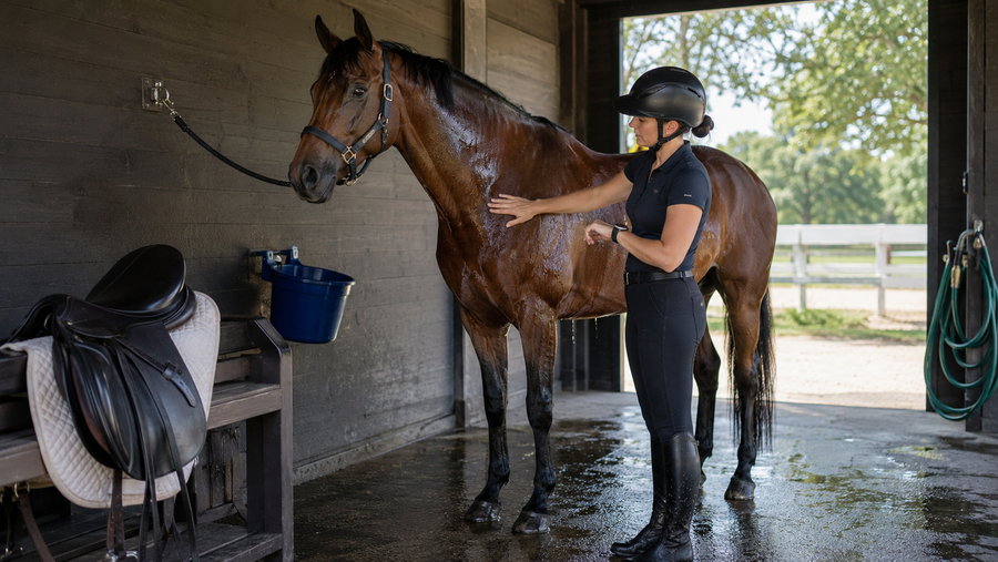 Horse Not Cooling Out After a Hot Ride? What to Check Before Turnout
