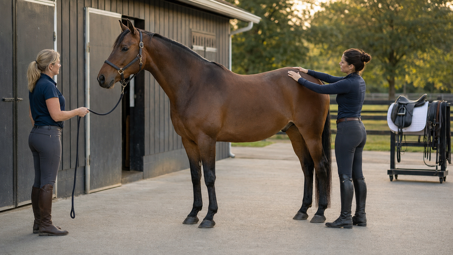 Horse Lower Back Tight After Canter Work? What to Check