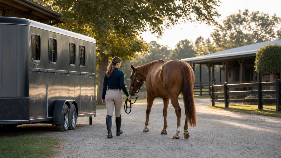 Horse Stiff After Travel: What to Check Before You Ride