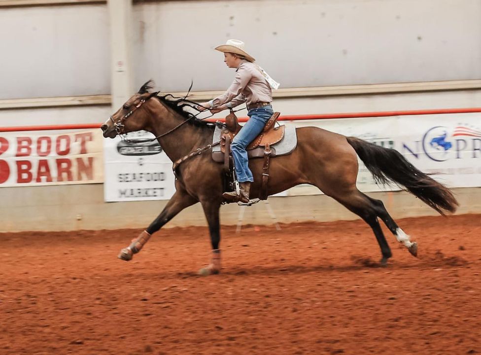 Macie McAliley and Missy in their Real Rider story