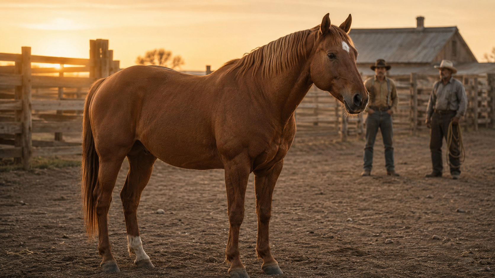 Sorrel foundation type Quarter Horse representing Old Sorrel influence