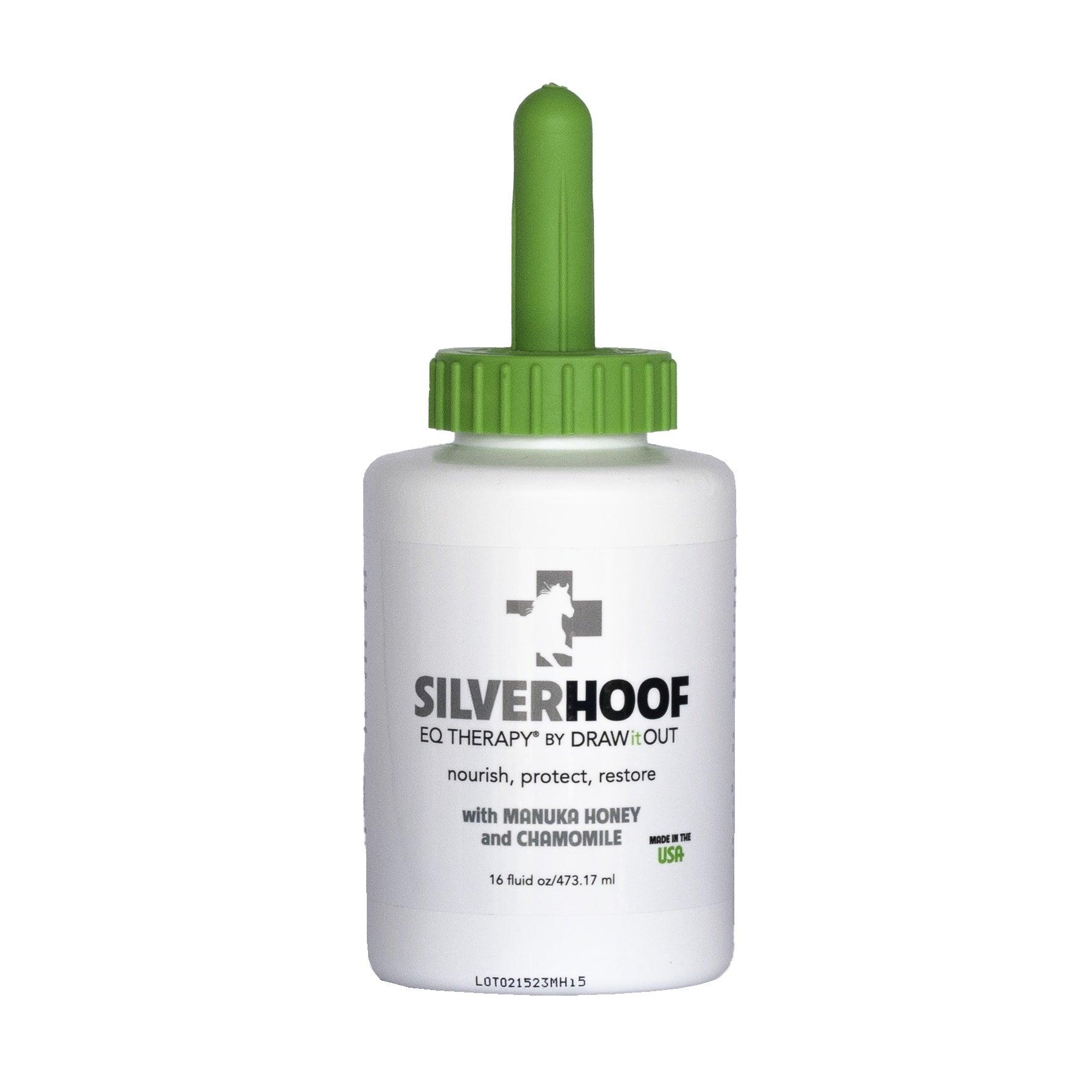 Silver Hoof EQ Therapy® 16oz hoof care bottle