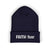 FAITH>fear™ by Draw it Out® Cuffed Beanie