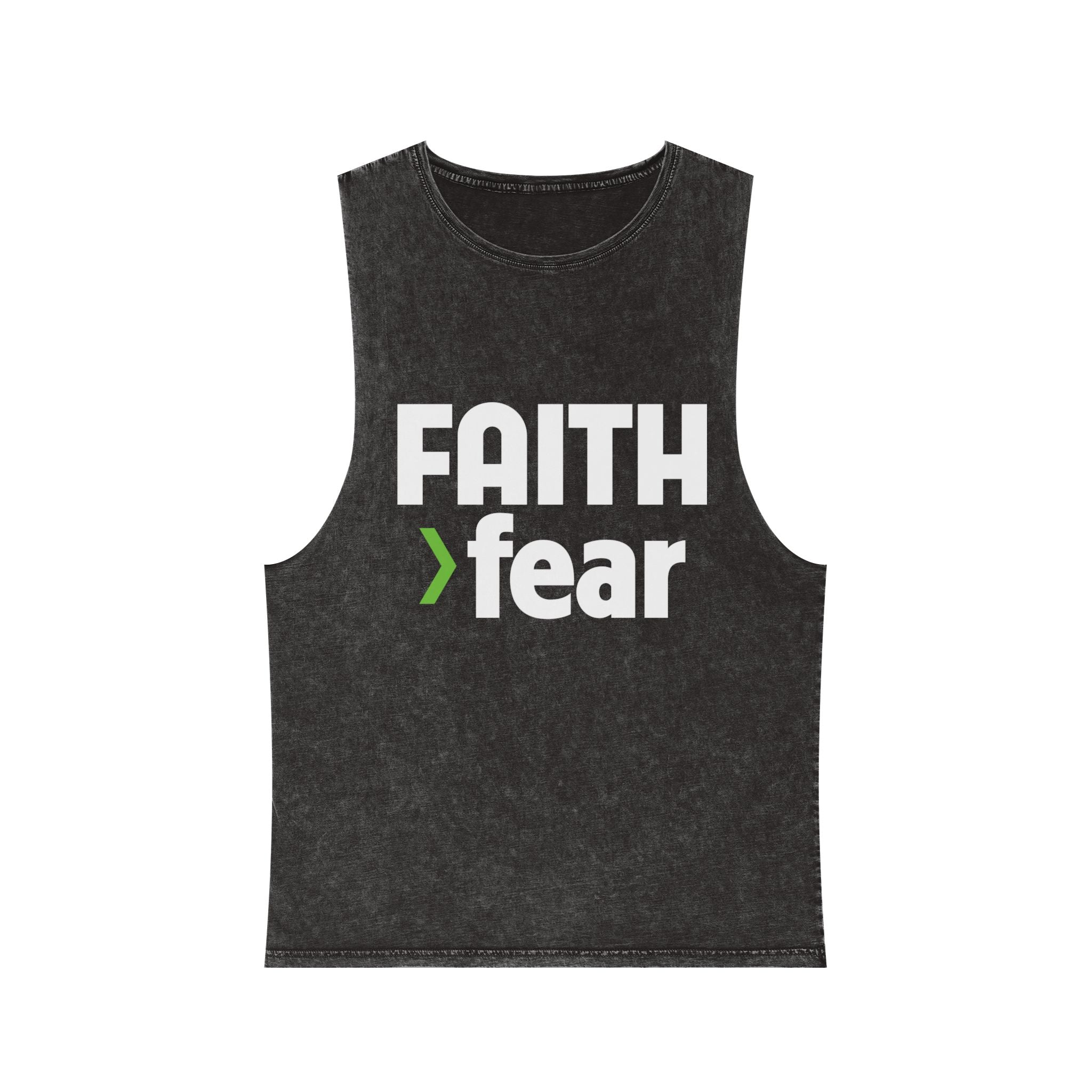 FAITH>fear™ by Draw it Out® Stonewash Tank Top