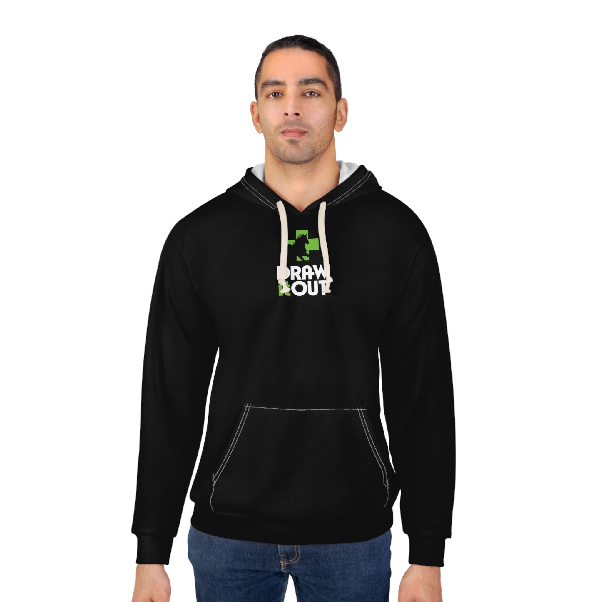 FAITH>fear™ by Draw it Out® Unisex Pullover Hoodie – Comfort, Style & Bold Expression