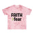 FAITH>fear™ by Draw it Out® version for the Unisex Color Blast T-Shirt: