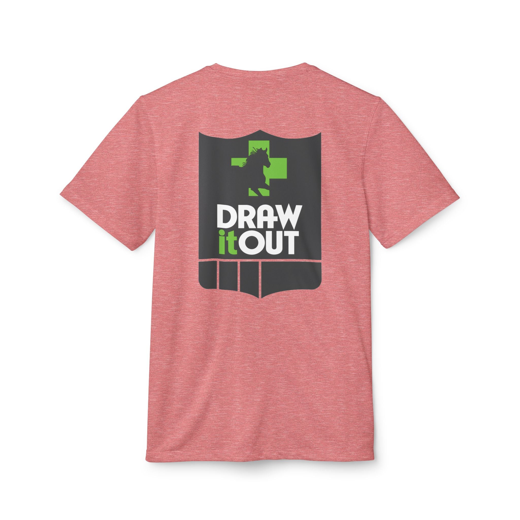 FAITH>fear™ by Draw it Out® adidas® Eco-Friendly Performance Tee – Sustainability Meets Performance!