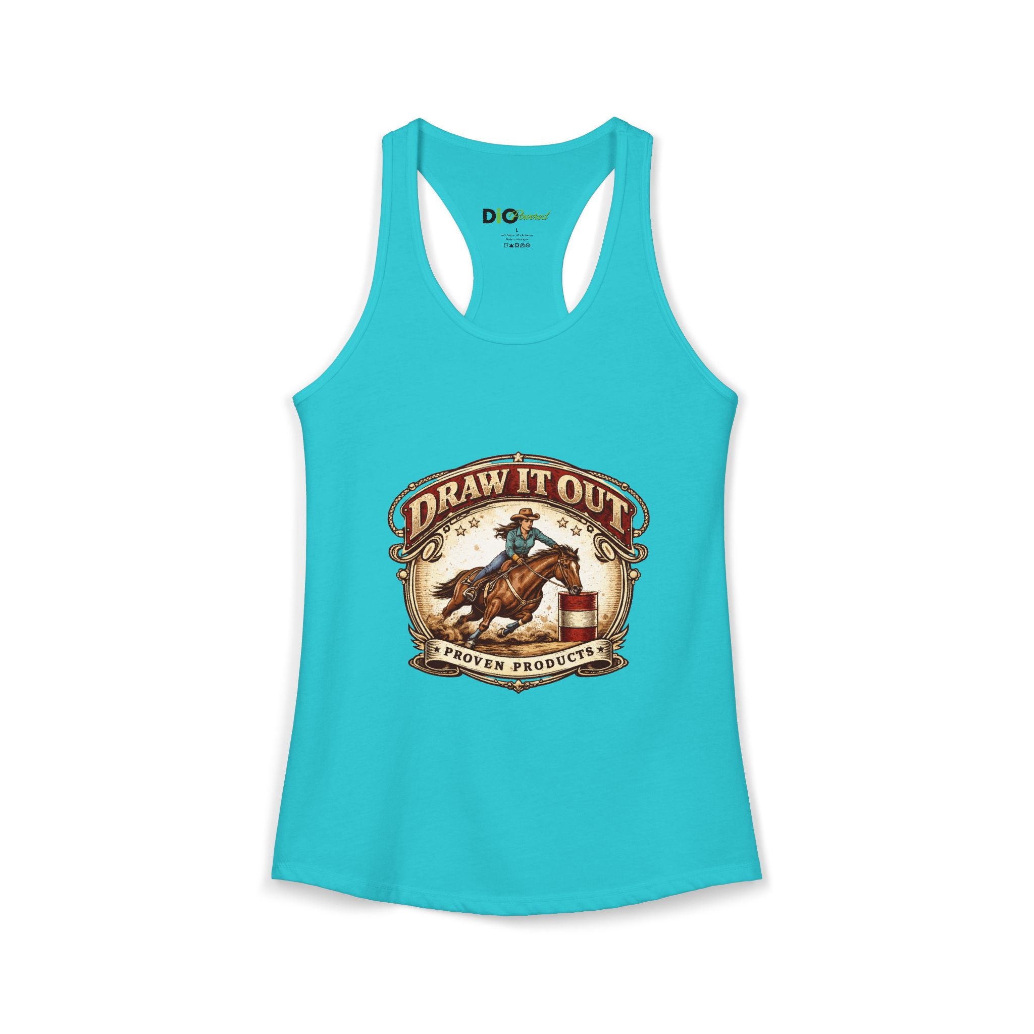 Draw It Out® Women’s Racerback Tank – Lightweight Performance Fit