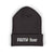 FAITH>fear™ by Draw it Out® Cuffed Beanie