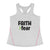 FAITH>fear™ by Draw it Out® Women's Racerback Sports Top