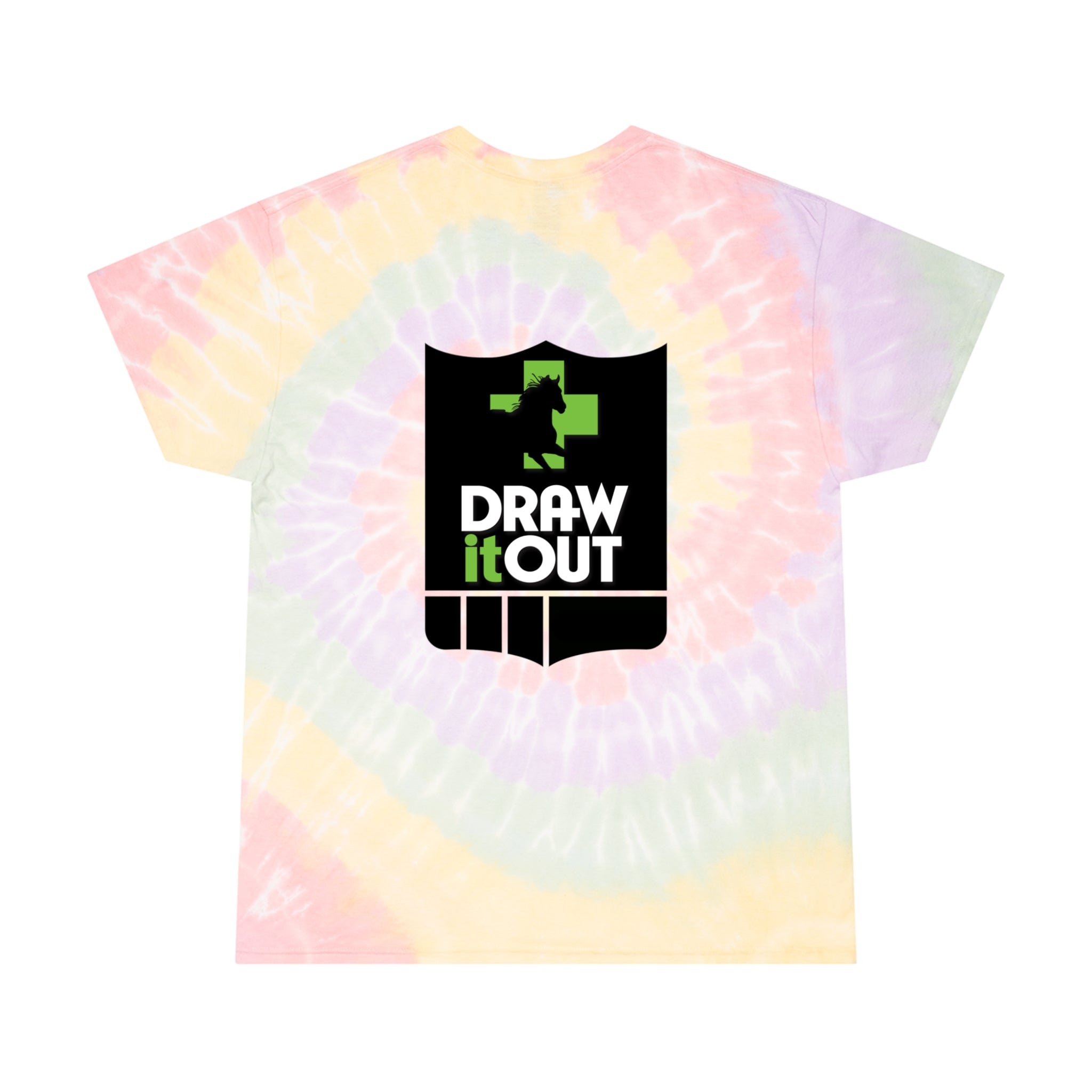 FAITH>fear™ by Draw it Out® take on that Tie-Dye Personalized T-Shirt: