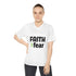 FAITH>fear™ by Draw it Out® Women’s Performance V-Neck T-Shirt - Move Freely, Perform Boldly!