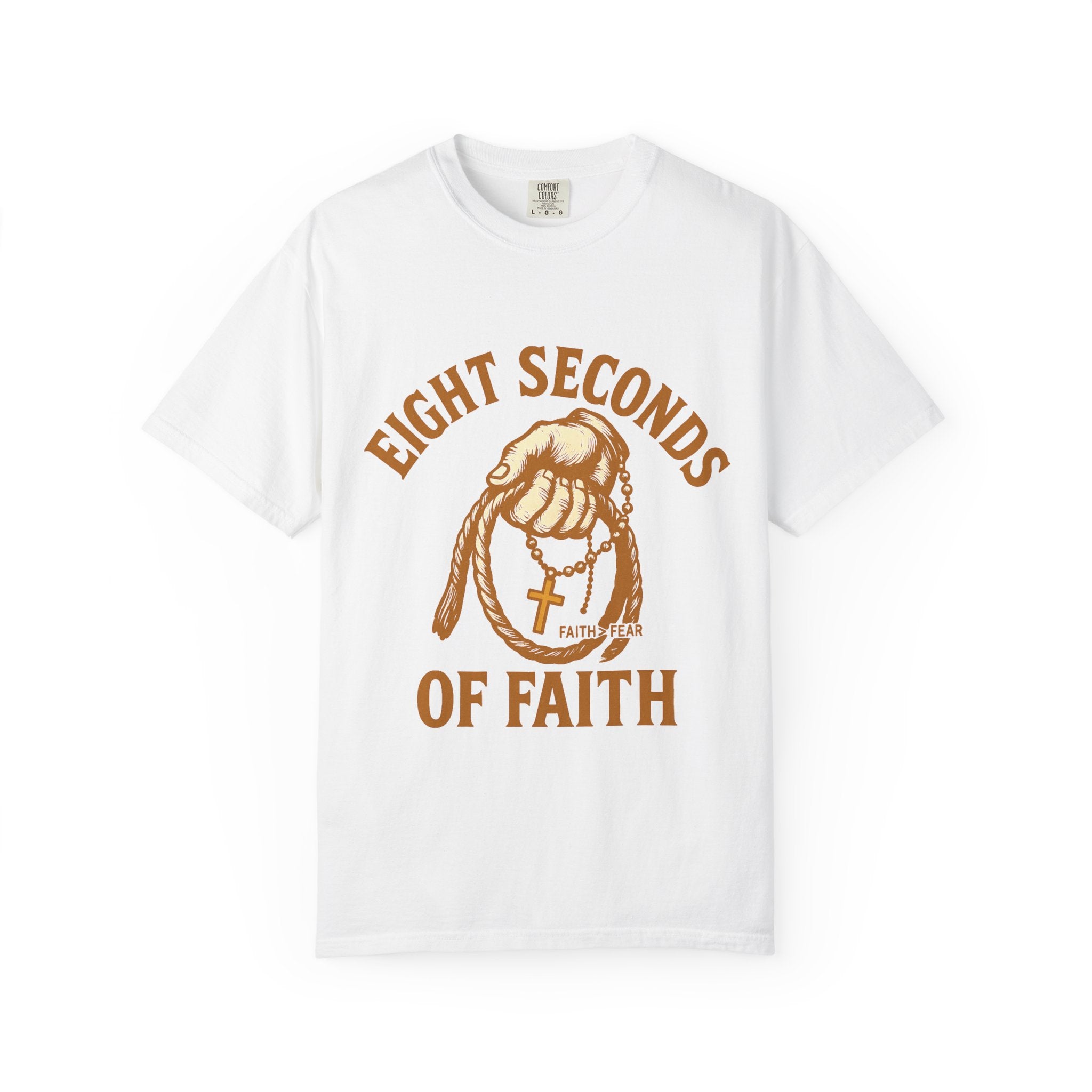 Unisex Faith-Inspired T-Shirt | Eight Seconds of Faith Design
