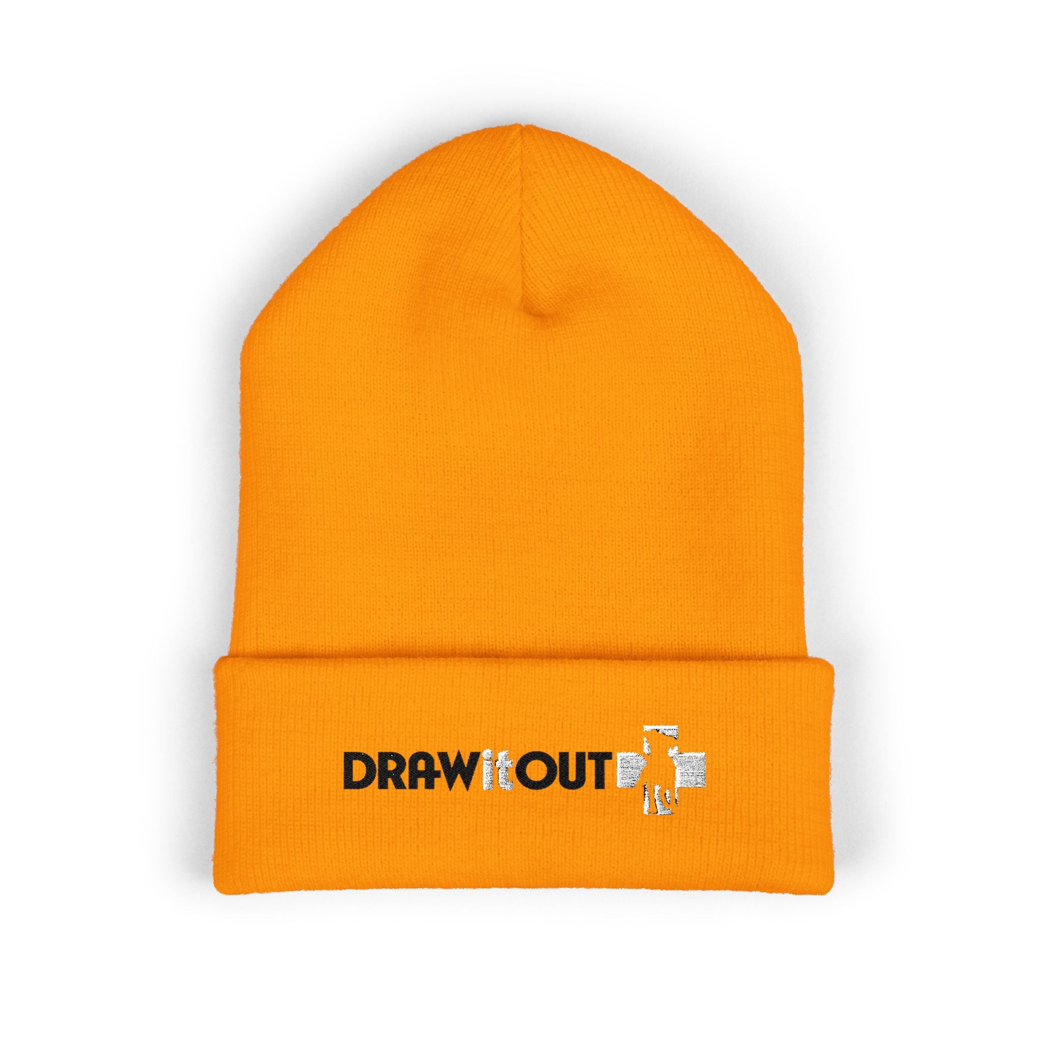 Draw It Out® Cuffed Beanie – Classic Warmth with a Stylish Touch