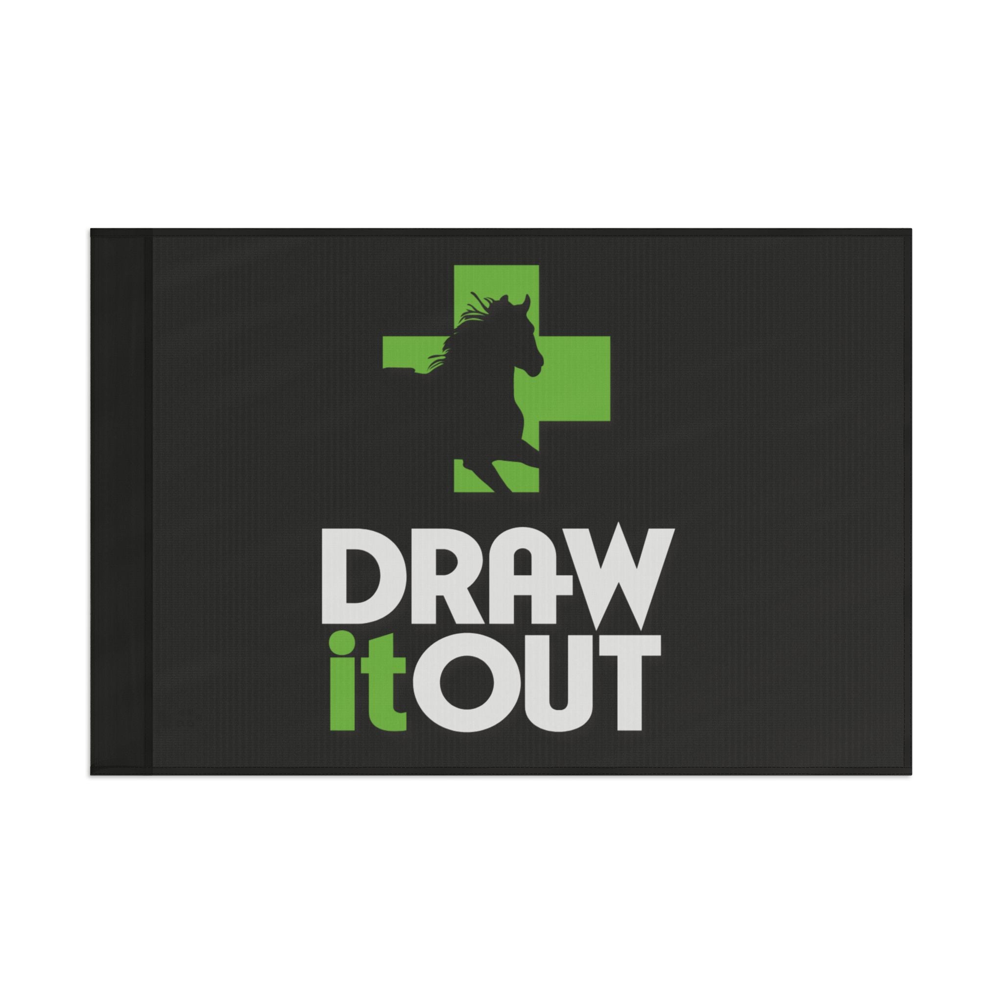 Draw It Out® Custom Flag – Bold, Vibrant & Built to Stand Out!