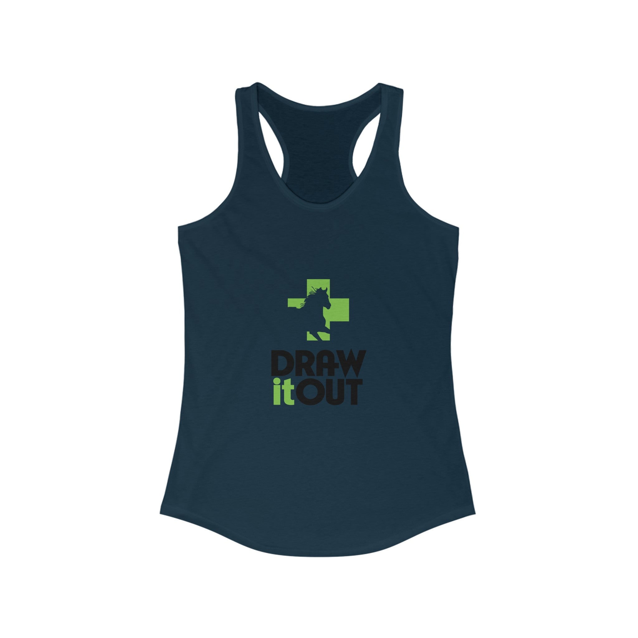 Draw it Out® Women's Racerback Tank: Style Meets Performance