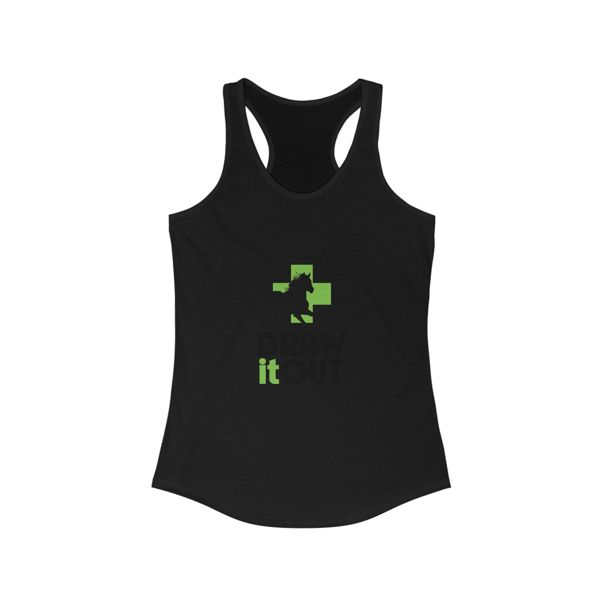 Draw it Out® Women's Racerback Tank: Style Meets Performance