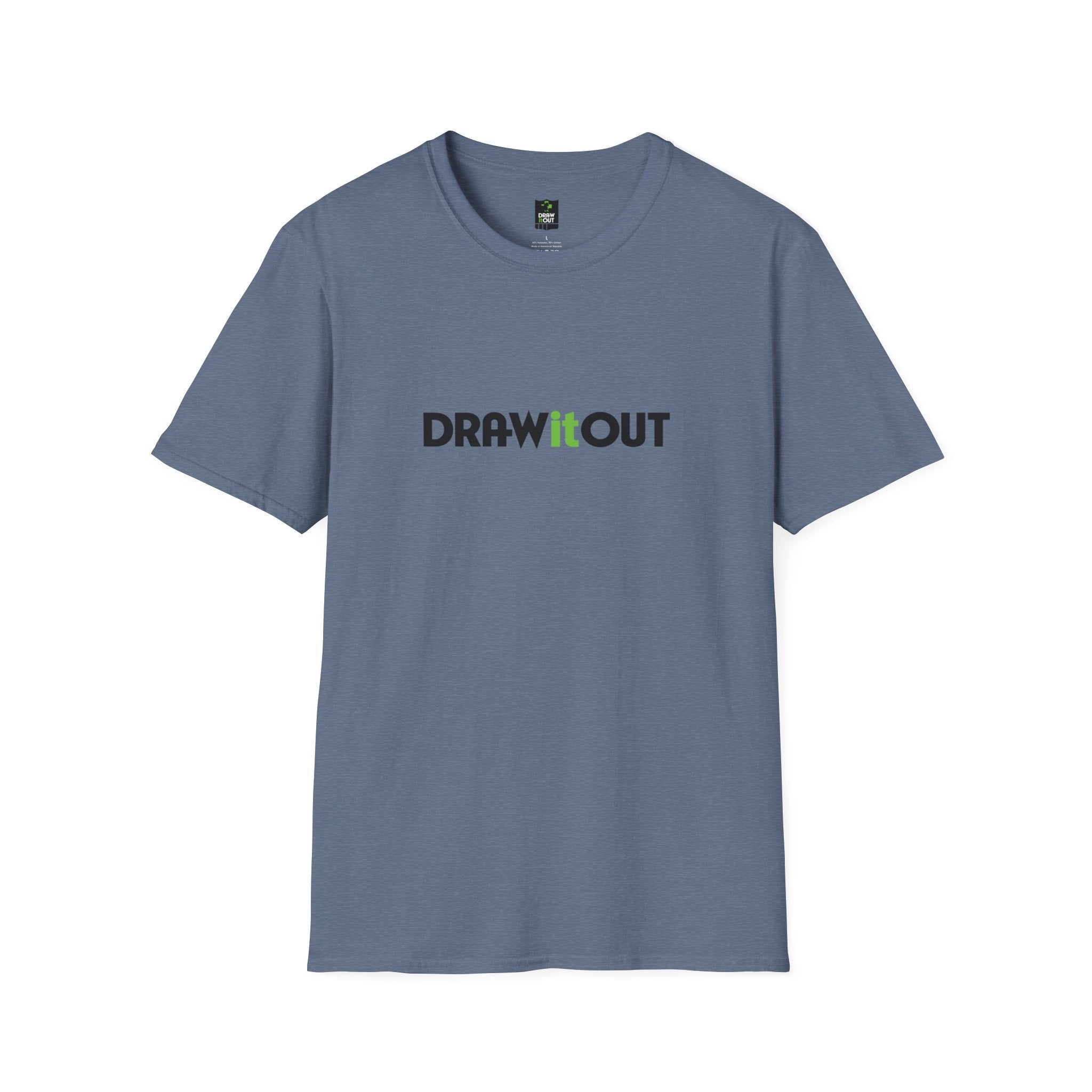 Draw it Out® Unisex Soft-Style T-Shirt: Casual Comfort Redefined