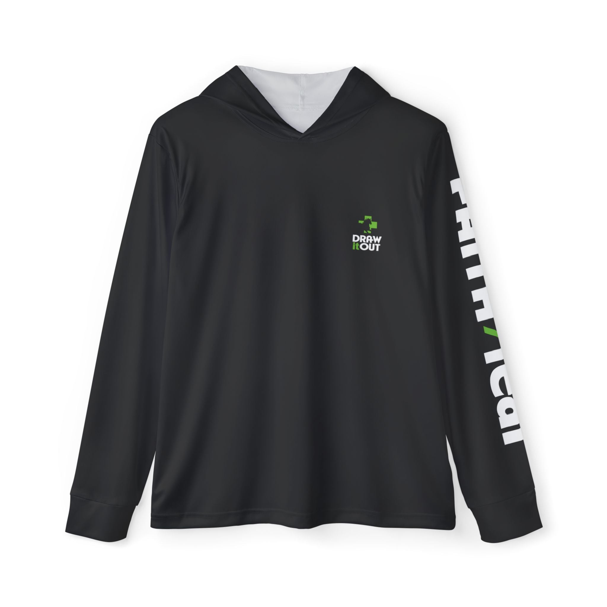 FAITH>fear™ by Draw it Out® Men's Sports Warmup Hoodie – Performance & Style for Every Athlete