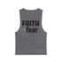 FAITH>fear™ by Draw it Out® Stonewash Sleeveless Tank Tops – Stay Cool, Look Cooler!