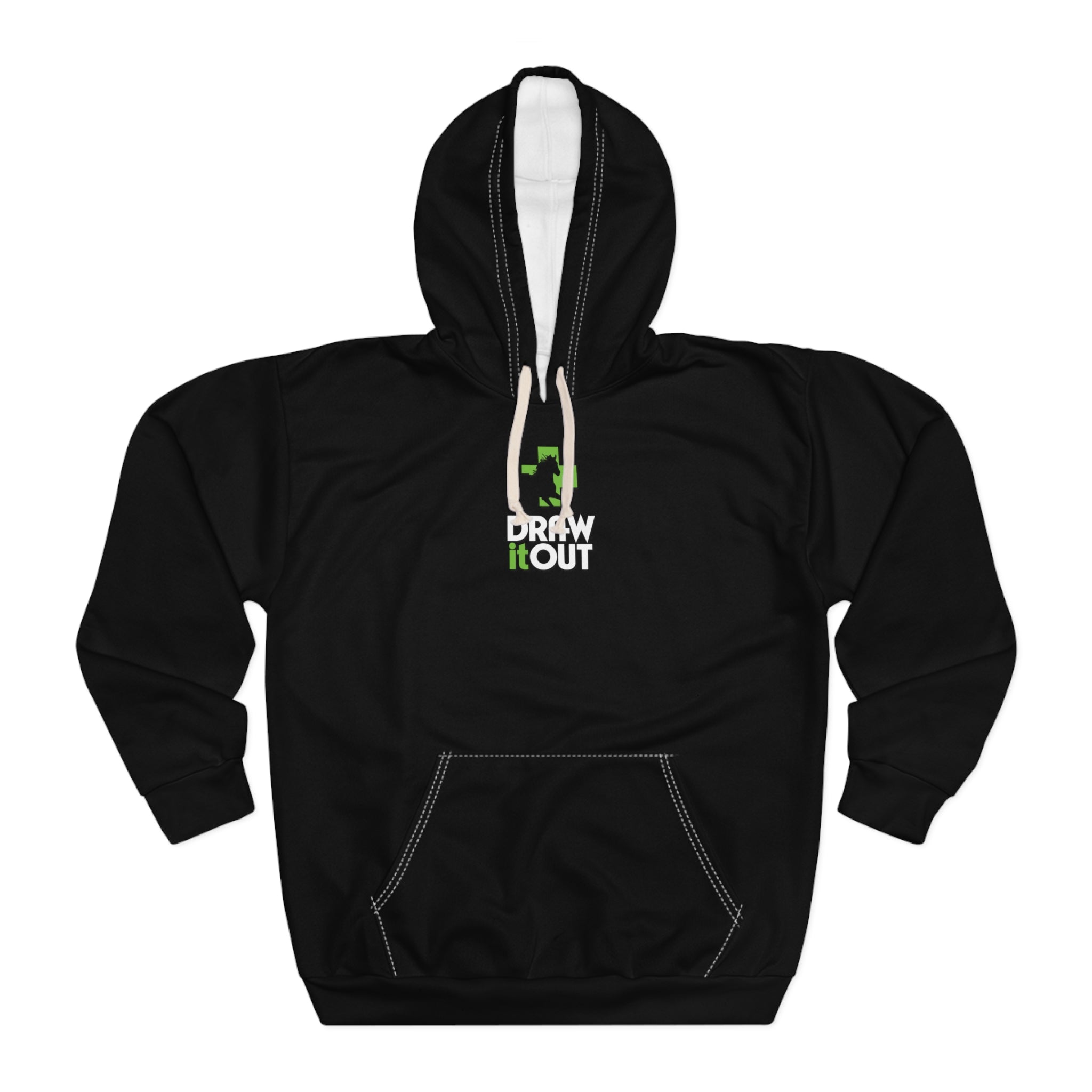 FAITH>fear™ by Draw it Out® Unisex Pullover Hoodie – Comfort, Style & Bold Expression