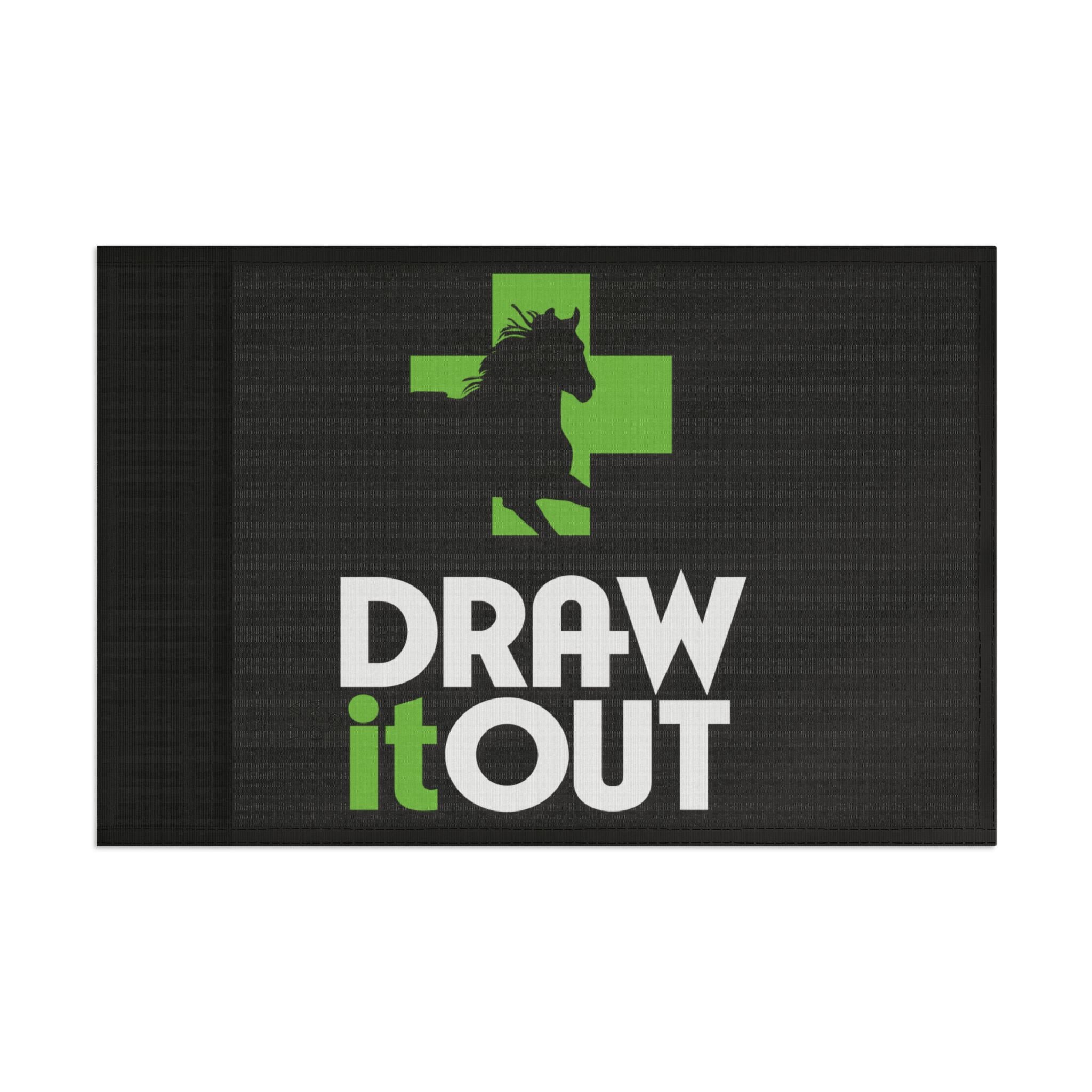 Draw It Out® Custom Flag – Bold, Vibrant & Built to Stand Out!