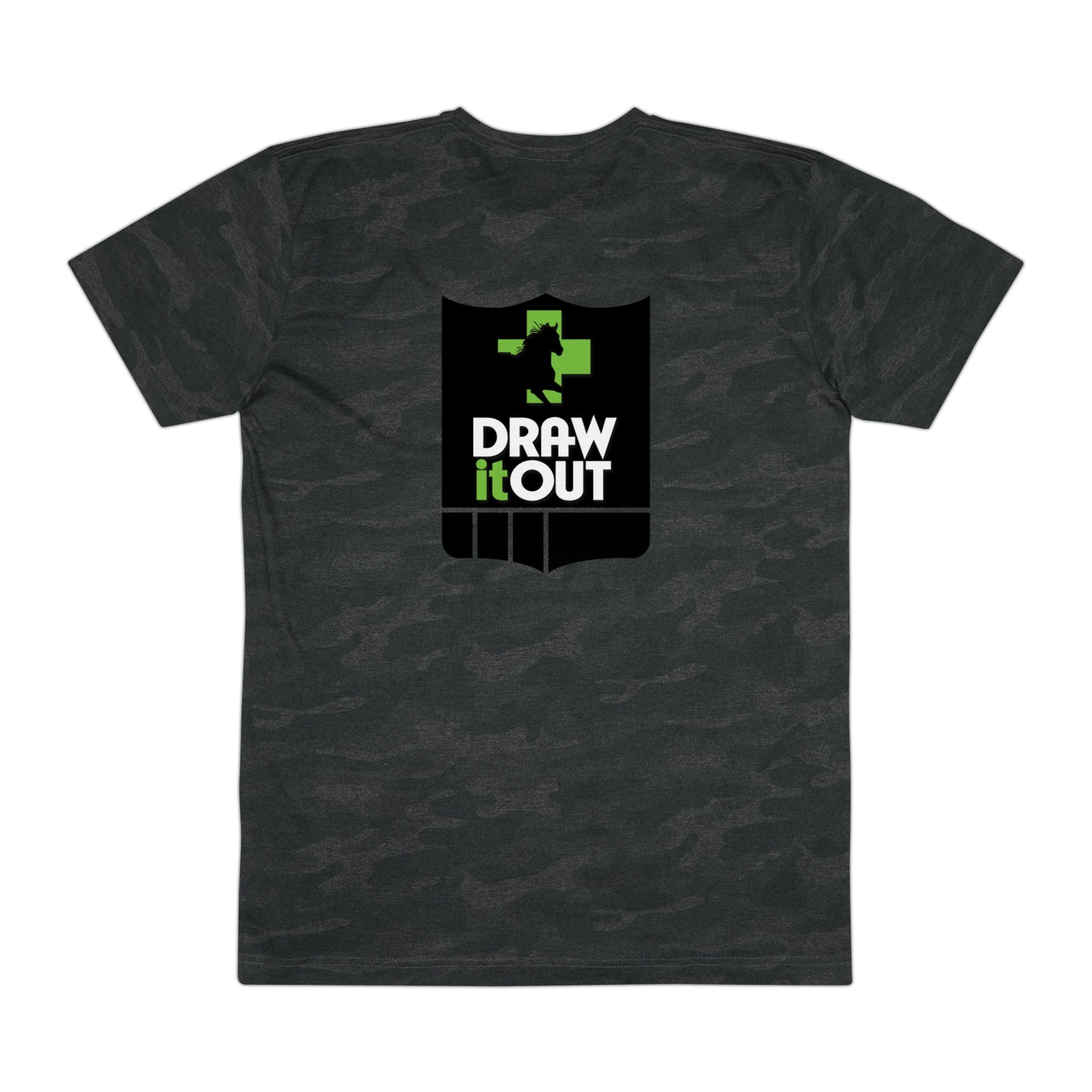 FAITH>fear™ by Draw it Out® Patterned Tee – Comfort, Style, and Built to Last!