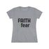 FAITH>fear™ by Draw it Out® Triple Blend T-Shirt – Cozy Comfort with a Vintage Vibe!