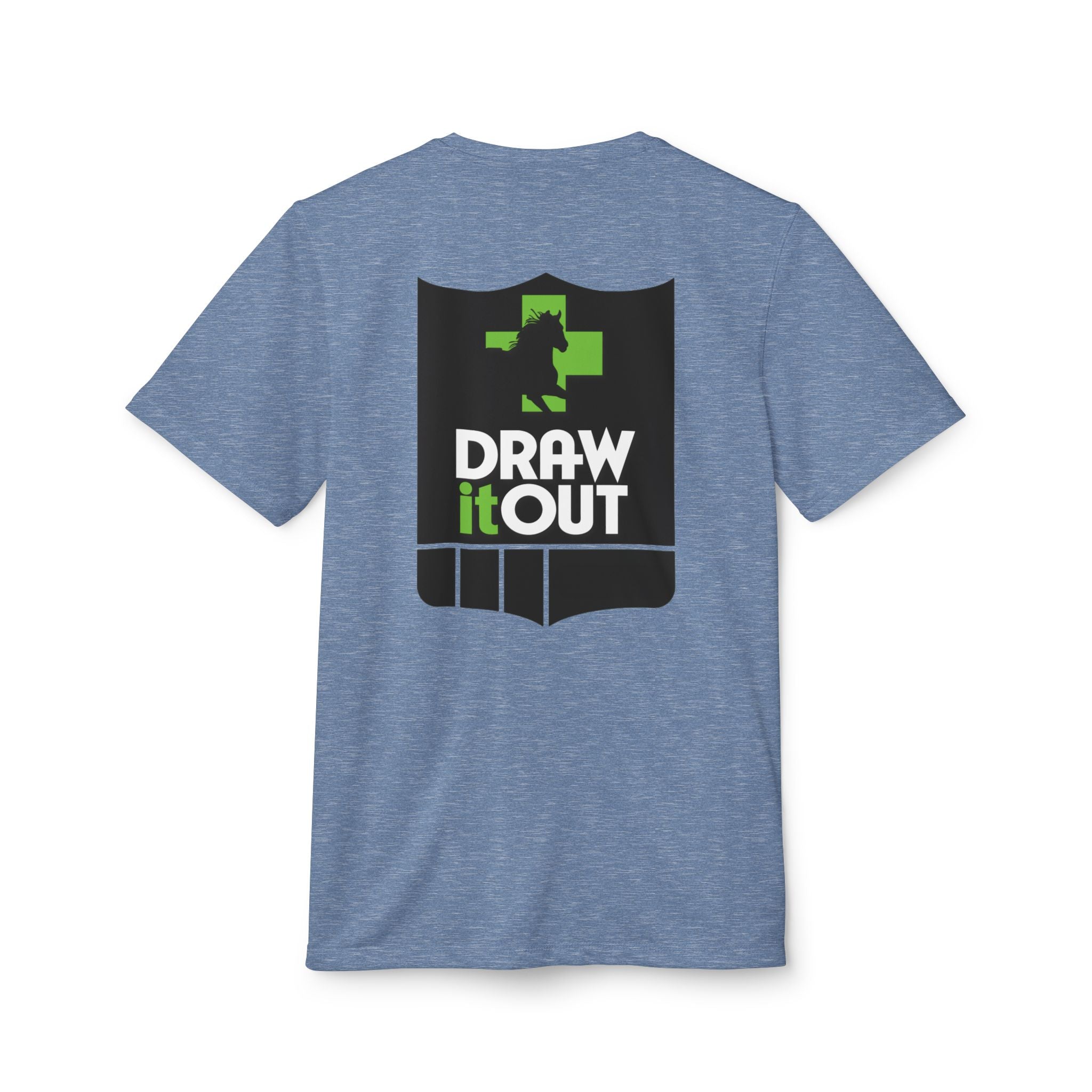 FAITH>fear™ by Draw it Out® adidas® Eco-Friendly Performance Tee – Sustainability Meets Performance!