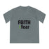 FAITH>fear™ by Draw it Out® Women’s Performance V-Neck T-Shirt - Move Freely, Perform Boldly!