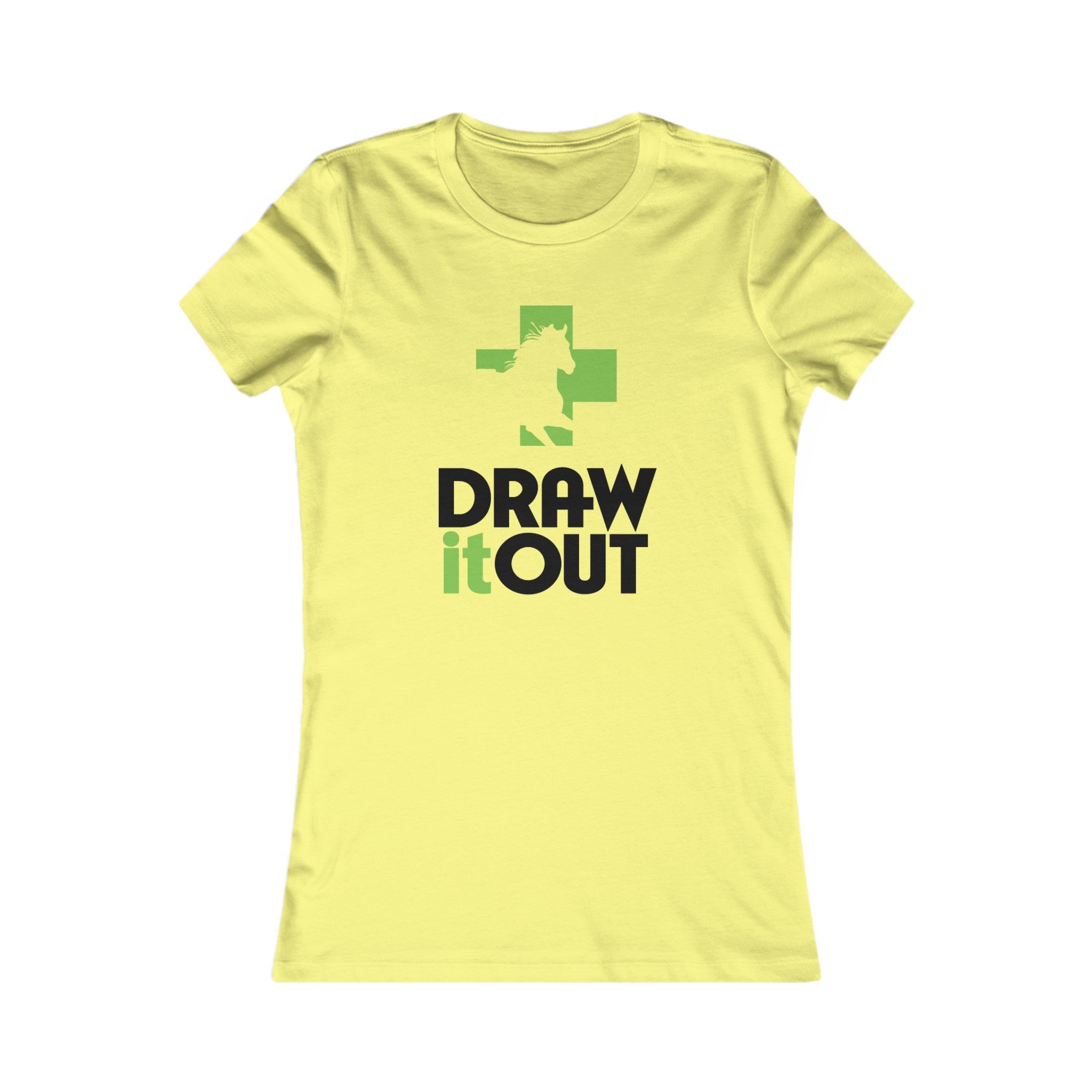 Draw it Out® Women's Slim Fit Tee: Your New Favorite Go-To