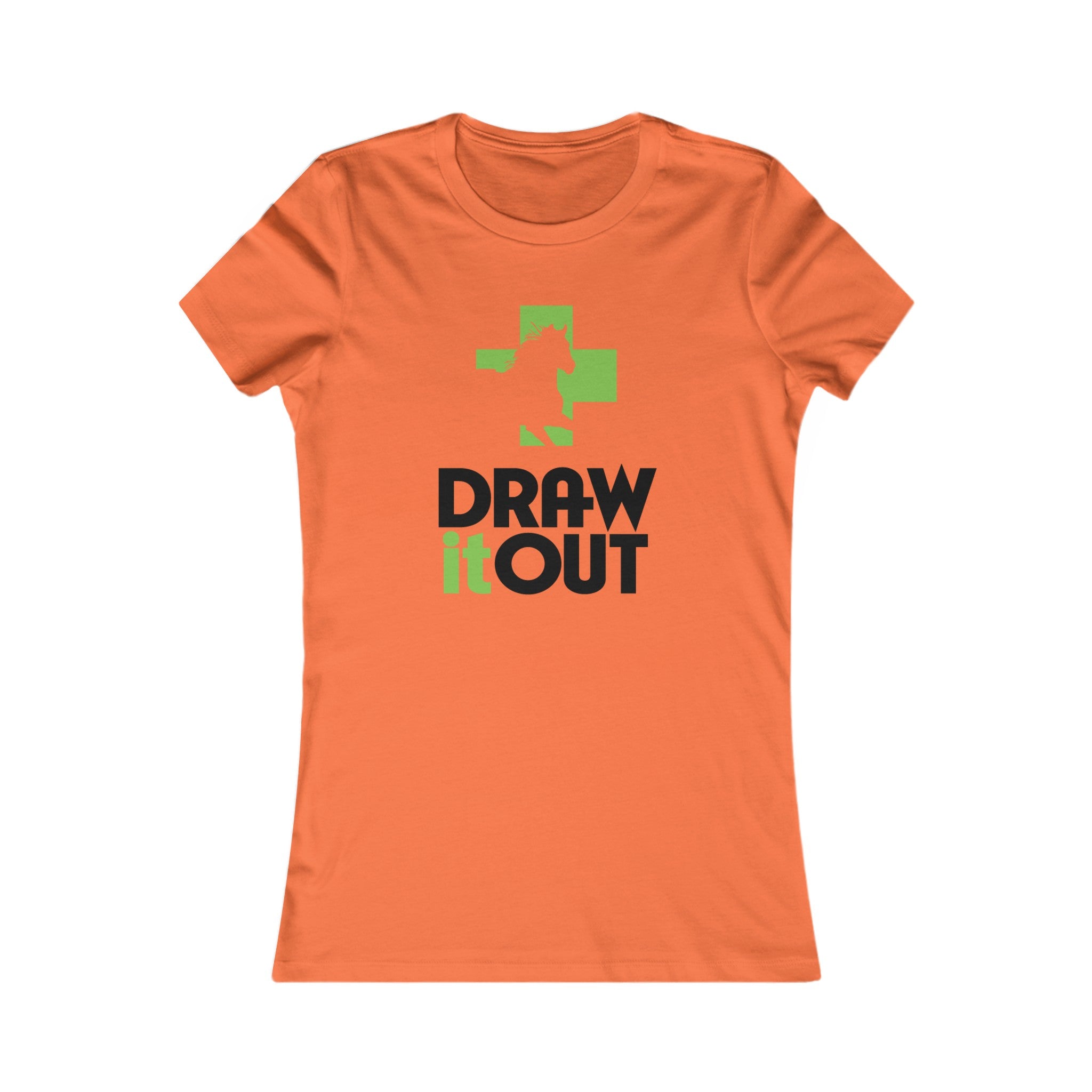 Draw it Out® Women's Slim Fit Tee: Your New Favorite Go-To