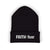 FAITH>fear™ by Draw it Out® Cuffed Beanie