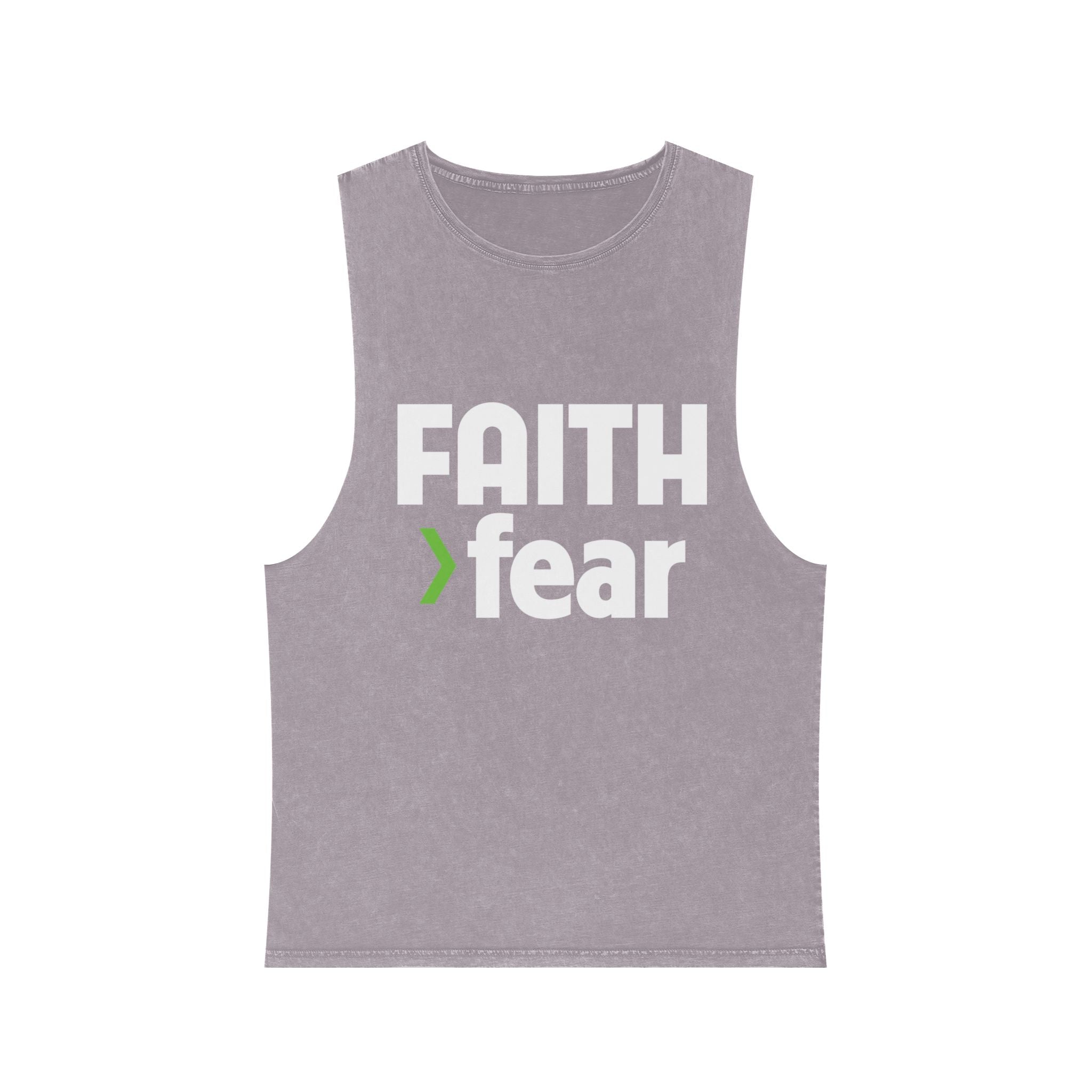 FAITH>fear™ by Draw it Out® Stonewash Tank Top