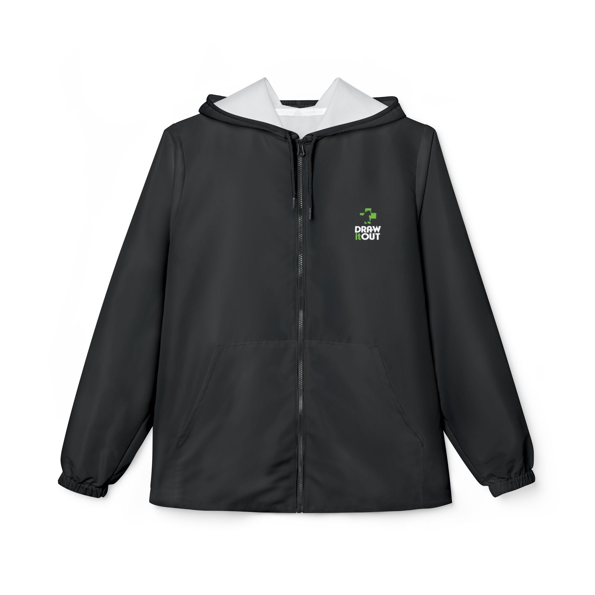 FAITH>fear™ by Draw it Out® Lightweight Windbreaker Jacket - Perfect for Outdoor Adventures